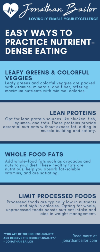 Easy Ways to Practice Nutrient Dense Eating - Jonathan Bailor
