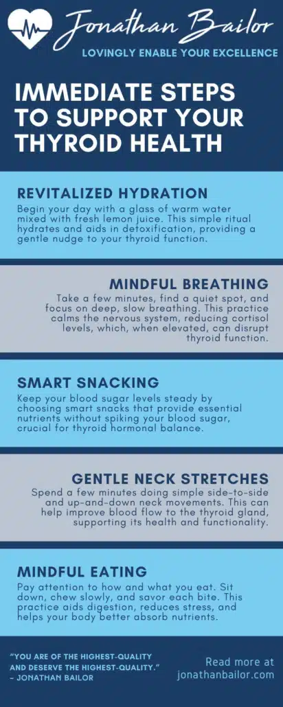Immediate Steps to Support Your Thyroid Health - Jonathan Bailor